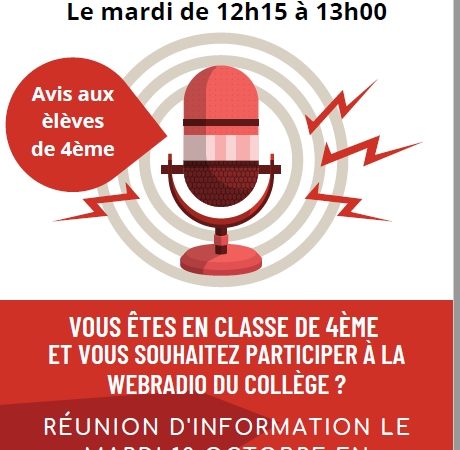 Un club radio au collège