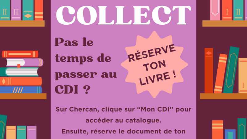 Click & Collect – Livres du CDI